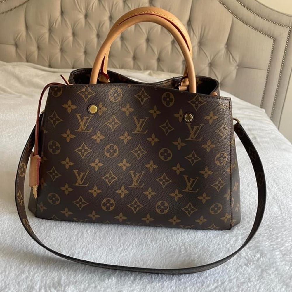 LV Montaigne MM Canvas